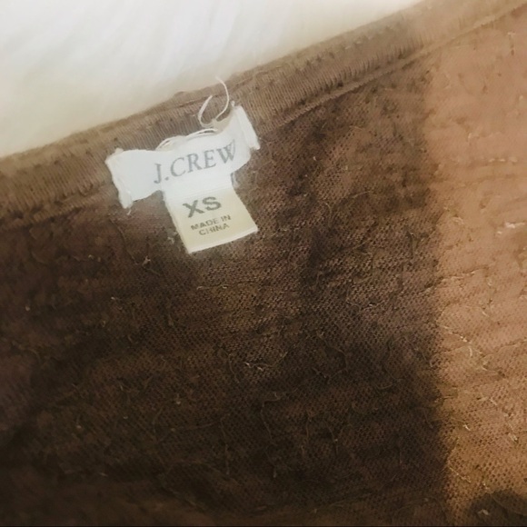 J. Crew copper sequin long sleeve top Sz XS - Picture 11 of 11